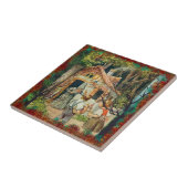 Hansel et Gretel dans la forêt | Carreaux en céram (Côté)