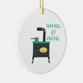 Hansel & Gretel Keramisch Ornament (Rechts)