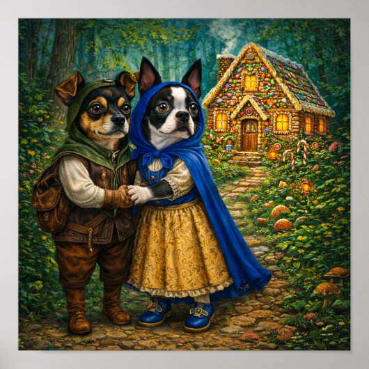 "Hansel & Gretel" Poster (Voorkant)