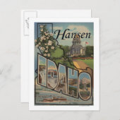 Hansen, IdahoLarge Letter ScenesHansen, ID Briefkaart (Voorkant / Achterkant)