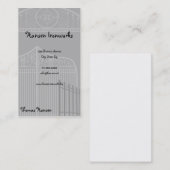 Hansen Ironworks Visitekaartje (Voorkant / Achterkant)