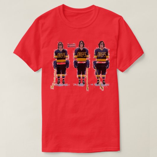 Hanson broers slap shot classic t shirt (Design voorkant)