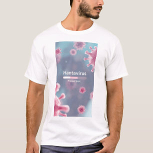 Hantavirus esthetische microbe kunst - Grappige we T-shirt