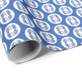 Hanukah Cheetahs Wrapping Paper  Cadeaupapier