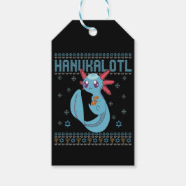 Hanukalotl Funny Axolotl Hanukkah Ugly Sweater Cadeaulabel