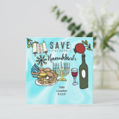 Hanukka kaart (Staand voorkant)