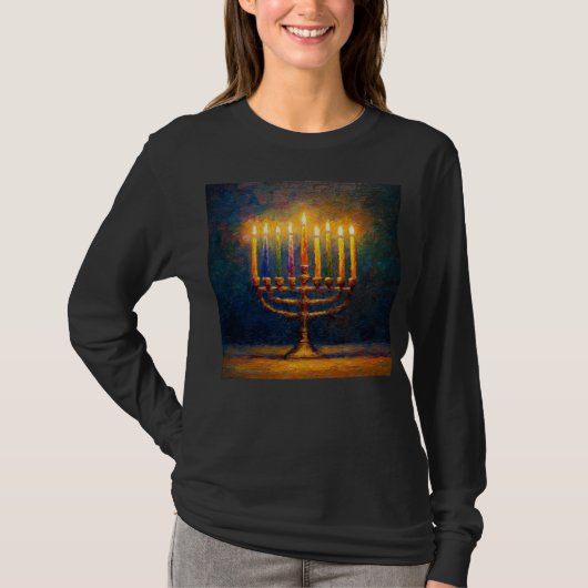 Hanukka T-shirt (Voorkant)