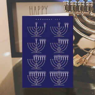 Hanukkah 101 Holiday Kaart