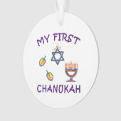 Hanukkah Baby Ornament (voorkant)