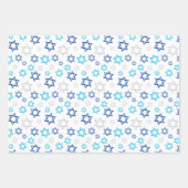 Hanukkah Blue Silver Inpakpapier Vel (Voorkant 3)