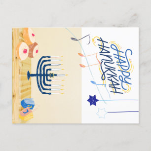Hanukkah Briefkaart