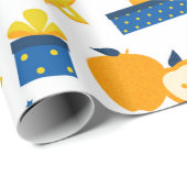 Hanukkah Cadeaupapier (Rol Hoek)