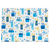 Hanukkah Cadeaus Groot Cadeauzakje (Voorkant)