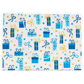 Hanukkah Cadeaus Groot Cadeauzakje (Achterkant)