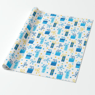 Hanukkah Cadeauverpakkings Papier