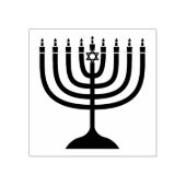 Hanukkah Candles Rubberstempel (Afrduk)