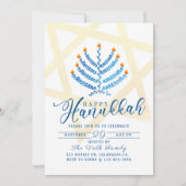 Hanukkah Celebration, Hanukkah Party, Kaart (Voorkant)