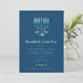Hanukkah Celebration Invitation (Debout devant)