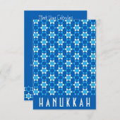 Hanukkah Celebration Invite Kaart (Voorkant / Achterkant)