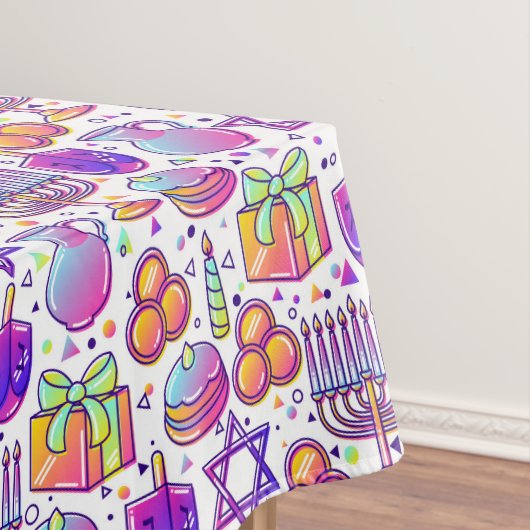 Hanukkah Celebration Tablecloth Tafelkleed (Voorbeeld)