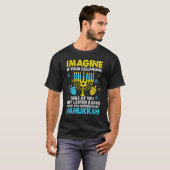 Hanukkah Cellphone Chanukkah T-shirt (Voorkant volledig)