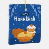 Hanukkah Ceramic Ornament (Rechts)