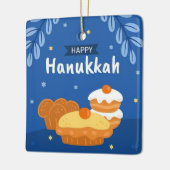 Hanukkah Ceramic Ornament (Links)