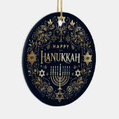 Hanukkah Ceramic Ornament (Rechts)