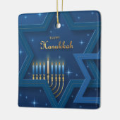Hanukkah Ceramic Ornament (Links)