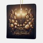 Hanukkah Ceramic Ornament (Links)
