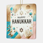 Hanukkah Ceramic Ornament (Links)
