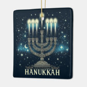 Hanukkah Ceramic Ornament (Links)