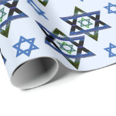Hanukkah, Chanukah, Bar, Bat Mitzvah Star van Davi Cadeaupapier (Rol Hoek)