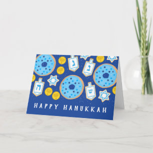Hanukkah Chanukah Dessert Donuts Koekjes Kaart