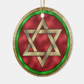 Hanukkah - Chanukah Ster van David Ornament (Links)