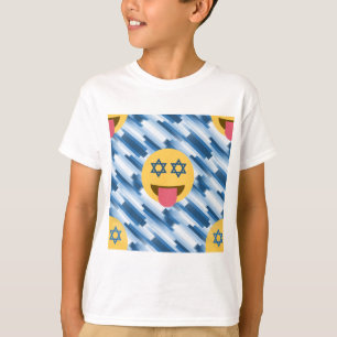 hanukkah chanukkah emoji t-shirt
