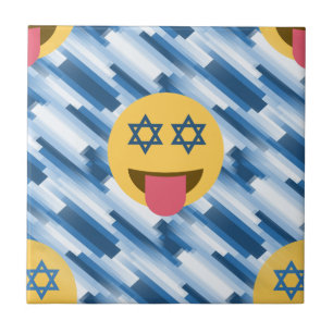 hanukkah chanukkah emoji tegeltje