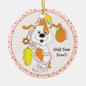 Hanukkah Circle Ornament (Voorkant)