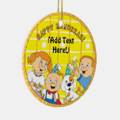 Hanukkah Circle Ornament (Rechts)