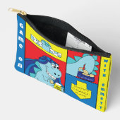 Hanukkah Dino Latker Eat Dreidel Game Accessoire Etui (Open)