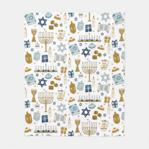 Hanukkah Doodles schattig geïllustreerd met Fleece