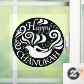 Hanukkah Dove Love Window Cling Raamsticker (Huis)