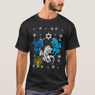 Hanukkah Dragons Chanukah Jewish Men Women  Boys G T-shirt