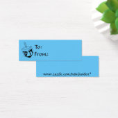 Hanukkah Dreidel Gift Labels Mini Visitekaartjes (Bureau)