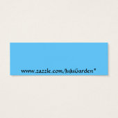 Hanukkah Dreidel Gift Labels Mini Visitekaartjes (Achterkant)