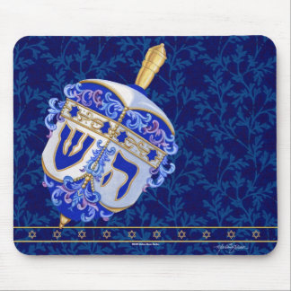 Hanukkah Dreidel Mousepad Muismat