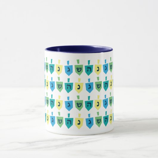 Hanukkah Dreidel Party Mug (Centre)