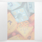 Hanukkah Drieluik Wenskaart (Binnenkant midden)