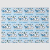 Hanukkah Ducks  Tissuepapier (Voorkant)