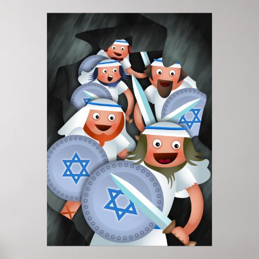 Hanukkah en de Maccabees Poster (Voorkant)